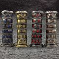 7-in-1 Dice Tower, Roulette Dice Spinner for DND Dice Set, Dragon Metallic D&D Dice with Gift Case for DND Game