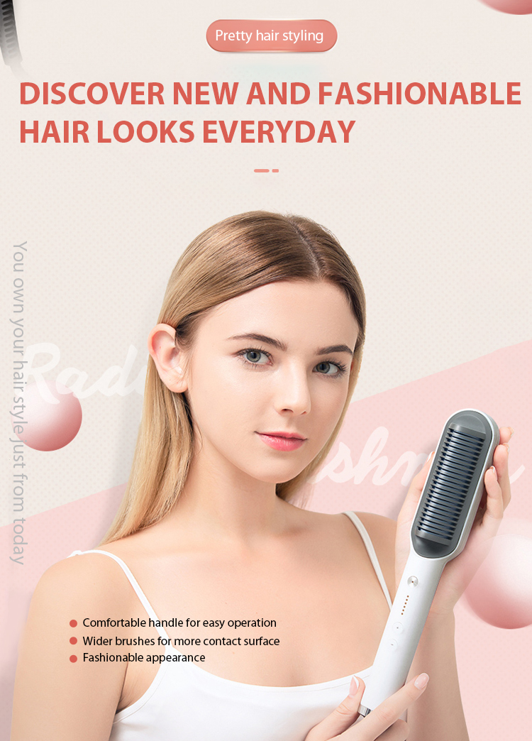 Safe And Reliable Hair Straightener Brush