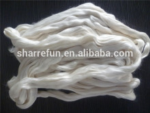 raw silk fiber, silk noils