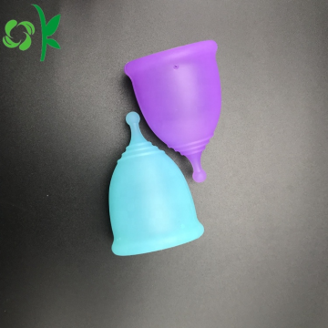 Eco-friendly Woman Reusable Silicone Menstrual Cups