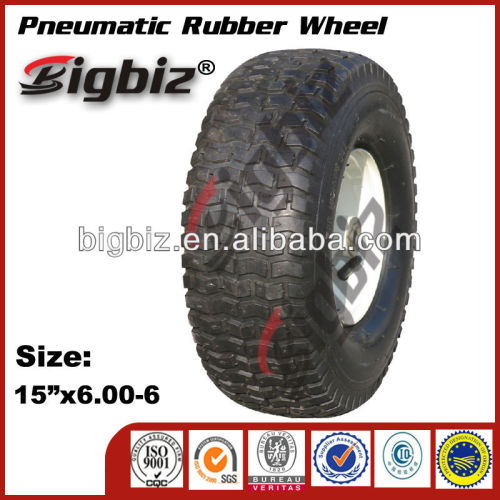 15 inch rubber wheel for wheelbarrow