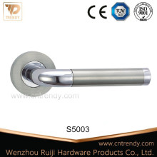 Ss Handle Hollow Stainless Steel Door Handle on Zinc Rose (S5003-ZR03)