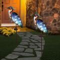 Blue Heron Solar Garden Lights
