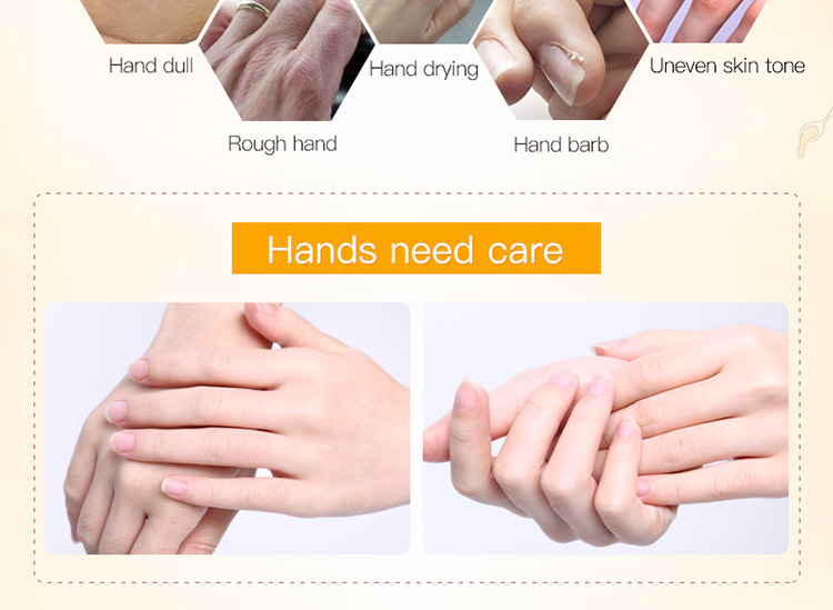 BISUTANG Hand Care Nourishing Moisturizing Whitening Exfoliating Milk Honey Hand Wax