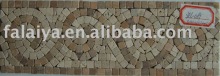 YFL069 Lava Mosaic Border line Art Marble Mosaic