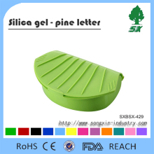 Sea Shell Shape Silicone Lunch Box,Microwave Silicone Food Cotainer