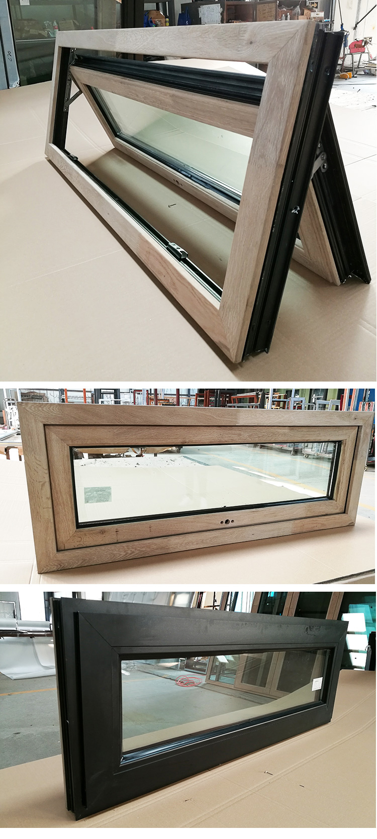 10% discount 10 years warranty thermal break aluminum wood awning windows