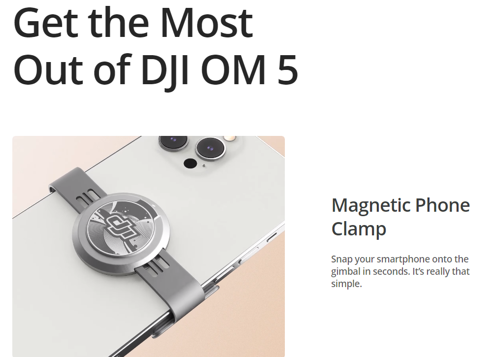 DJI OM5 3-Axis Handheld Gimbal Active Track 4.0 Portable and Foldable OM 5 Original New In Stock for smartphone gimbal