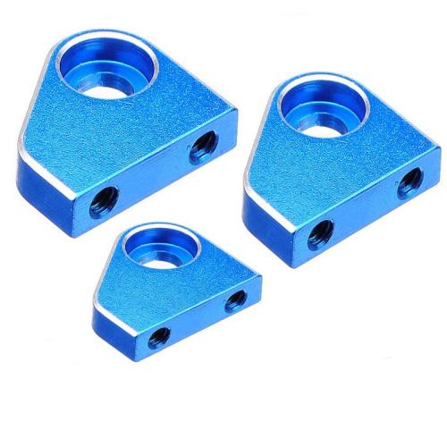 Bahagian-bahagian anodized Bule CNC Machining Precision Aluminium