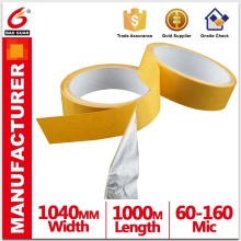 high quality Pet Double Sided Tape With Pp Or Pe Release Film
