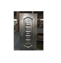 Factory-Produced Customizable Embossed Metal Security Doors and Panel Sheets