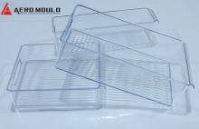 Plastic refrigerator box mould