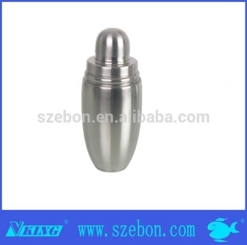 stainless steel edelstahl foldable shaker bottles