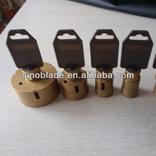 Vacuum Brazed Diamond Tile Drill Bit Reamer