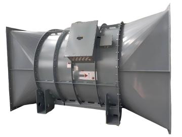 Direct-coupled axial flow fan