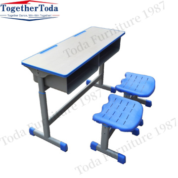 school furniture double seater school desk and chair