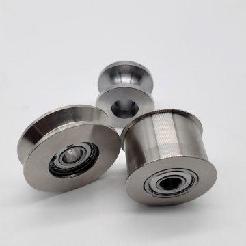 Smooth Alloy POM Steel Pulleys Idler Pulley Bearings