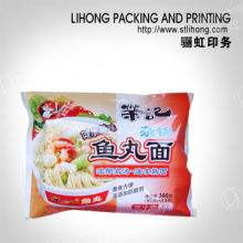 Safety Food Grade FLexible Plastic Bag / Flat Bag / Instant Noodle Packaging Bag