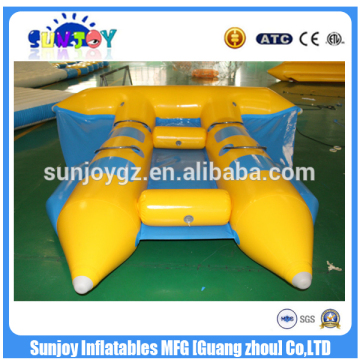 2016 sunjoy hot fashion high quality inflatable finishing boat on the sea