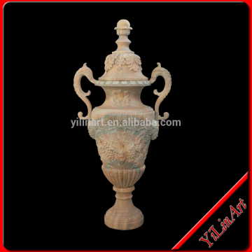 Wholesale Marble Garden Urns Flower Pots And Urns (YL-H093)
