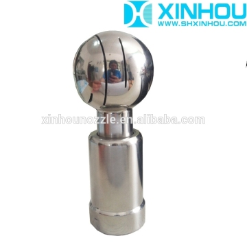 High speed rotating tank washing high pressure rotary nozzles