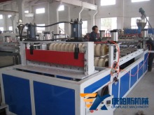 PP,PVC wave board production line