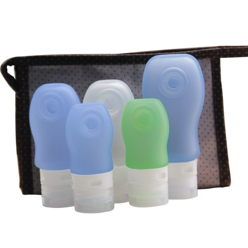 Protable and Fashion Toiletry Travel Bottles/Travel Pouches&Bottles Set