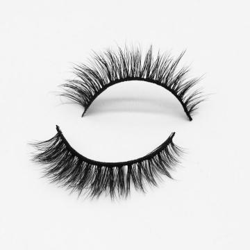 reusable 10mm mink lashes 3d mink fur eyelashes