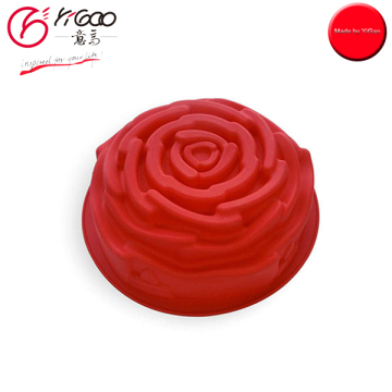 101807 mold making silicone silicone rose cake mold