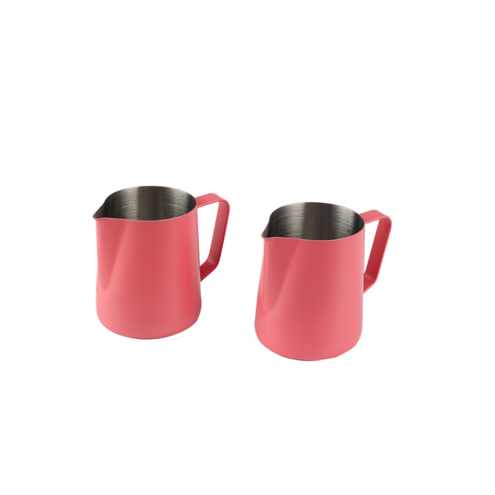 Painting Pink Food Grade Stainless Steel Milk Jug