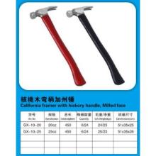 California framer with hickory handle,Milled face