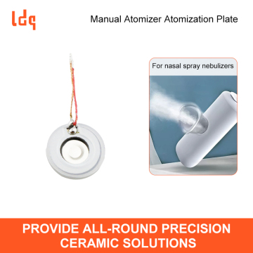 Manual nasal spray Atomization plate