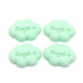 Multi Color Flatback Cute Cloud Shaped Words Painted Mini Resin Cabochon Beads For Kids Toy Decor Charms Room Spacer