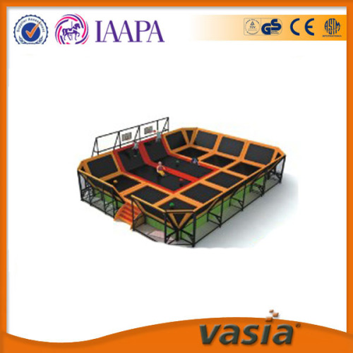 Profesional dalaman trampolin Taman yang besar bagi dewasa & kanak-kanak