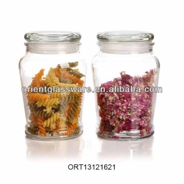 big seal glass canister,larger food seal glass jar