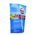 Bolsa de pie de superalimento de semillas de flores de alimentos vegetales reciclables
