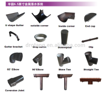 Aluminum Rainwater Gutter China Factory