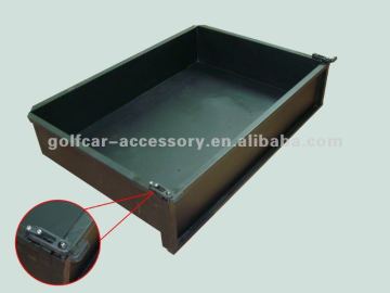 Golf cart steel utility box