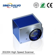 Hot sale JD2204 high speed galvanometer 20W 50W metal zipper making machine