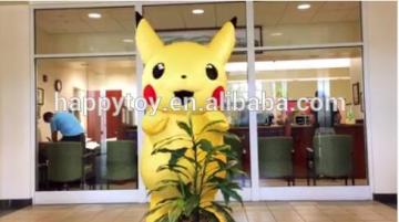 HI CE funny pikachu mascot costume & inflatable mascot costume cartoon clothes