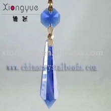 Prisms with octagon crystal glass pendant for chandelier