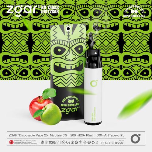 Atomizador de caneta vape descartável