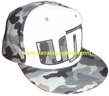 caomflage Fitted Flat Bill Hat