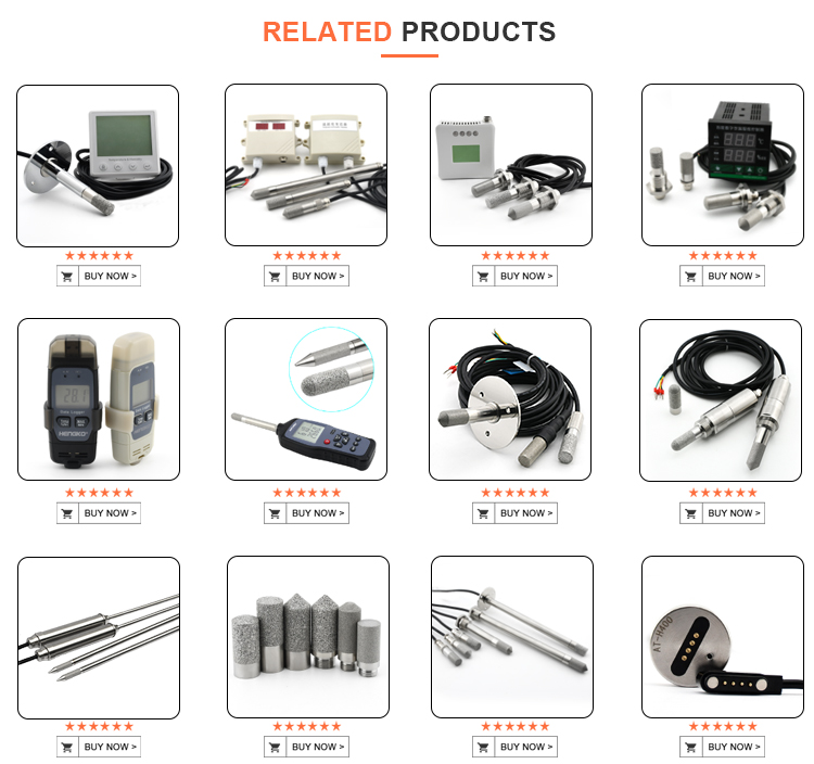 RHT high temperature & air humidity sensor with waterproof sensor housing for agricultural