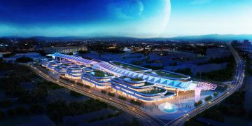 Pingtang Astronomical Town Sky Screen Street Project