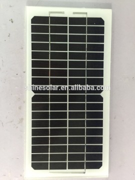 Custom made fotovoltaic panel roof tile 5w rigid PV module for project