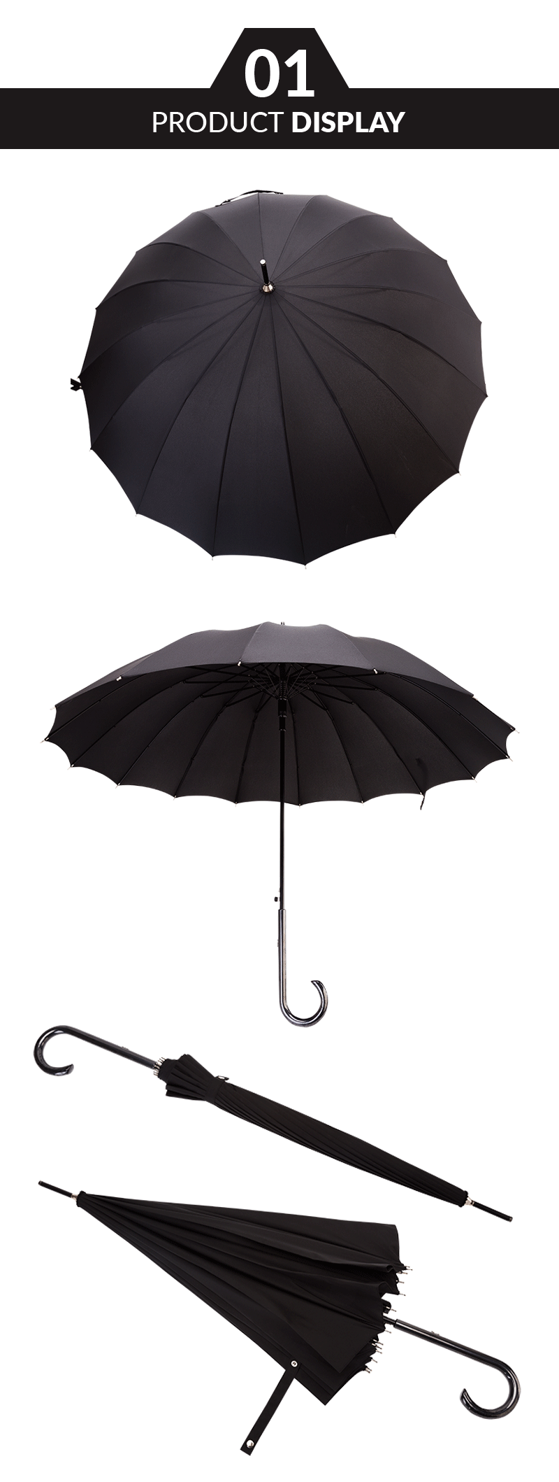 parapluie promotionnel de cadeau promotional giveaway umbrella