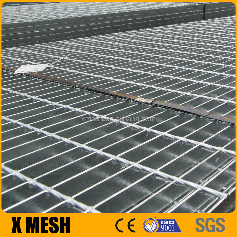 ASTM Standard Steel Walk Grating, Steel Grating Size, 25x3 Galvanized Steel Grating