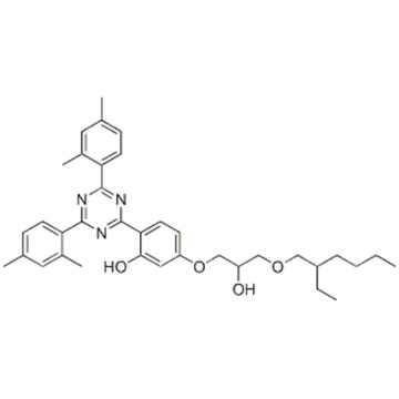 Fenol, 2-4,6-bis (2,4-dimetilfenil) -1,3,5-triazin-2-il-5-3- (2-etilhexil) oxi-2-hidroxipropoxi-CAS 137658-79-8