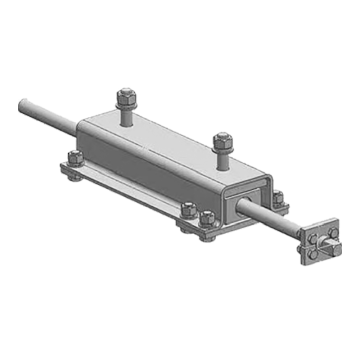 Screw conveyor tensioning device